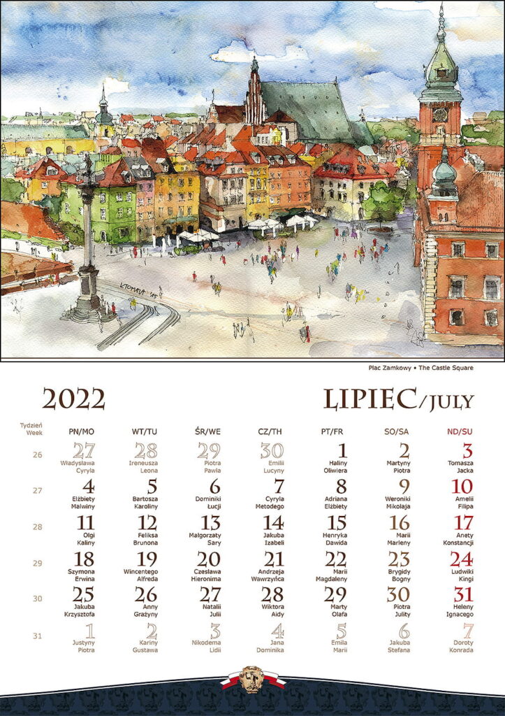 warszawskie kalendarze